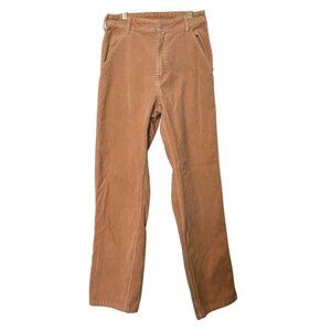 J Galt High Rise‎ Corduroy Pants Women S Brown Cotton Casual Granolagirl Boho
